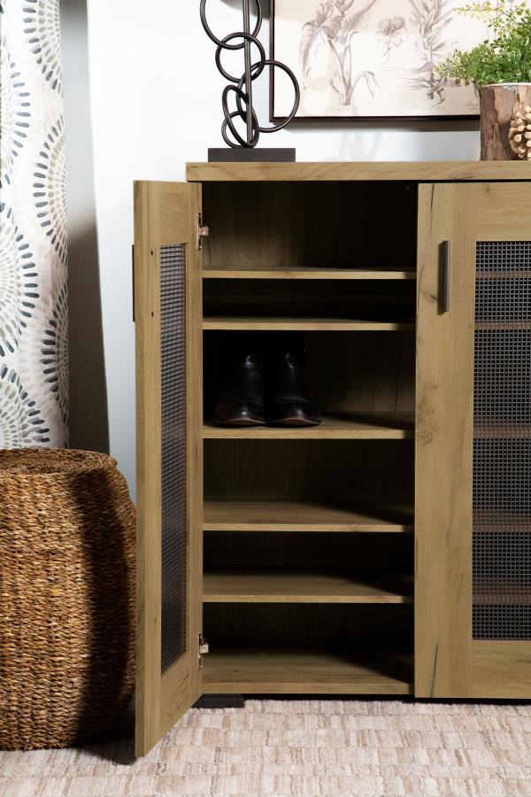 Bristol Brown Shoe Cabinet - MyWaynesHome #