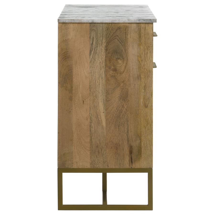 Keaton Brown Accent Cabinet - MyWaynesHome #