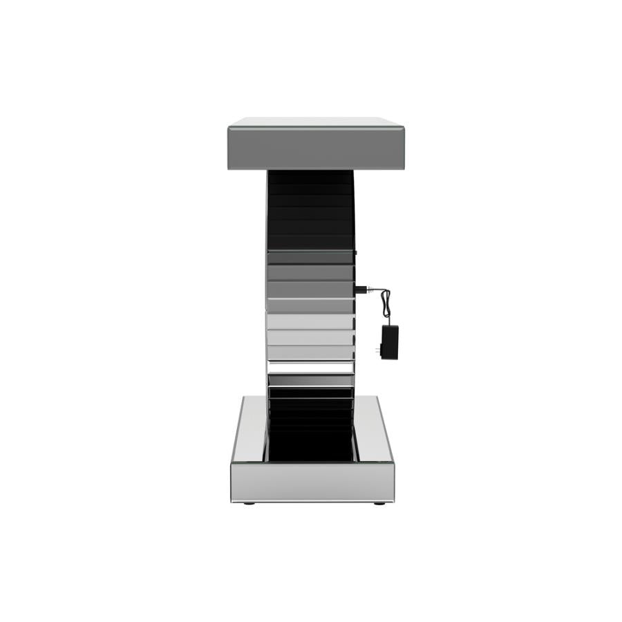Bergenia Silver Console Table - MyWaynesHome #