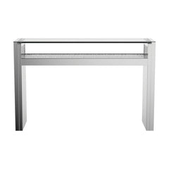 Edna Silver Console Table - MyWaynesHome #