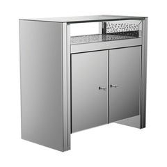 Betsey Silver Accent Cabinet - MyWaynesHome #