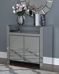 Betsey Silver Accent Cabinet - MyWaynesHome #