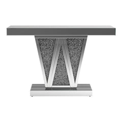 Crocus Silver Console Table - MyWaynesHome #
