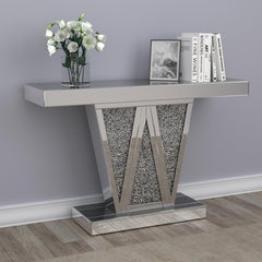 Crocus Silver Console Table - MyWaynesHome #