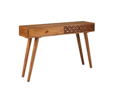 Lotus Brown Console Table - MyWaynesHome #