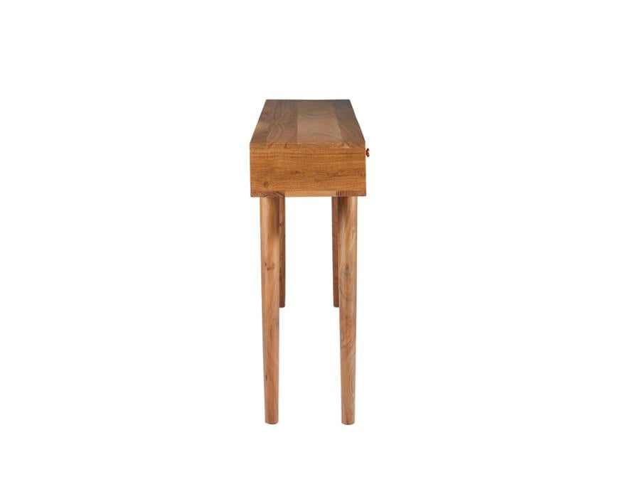 Lotus Brown Console Table - MyWaynesHome #