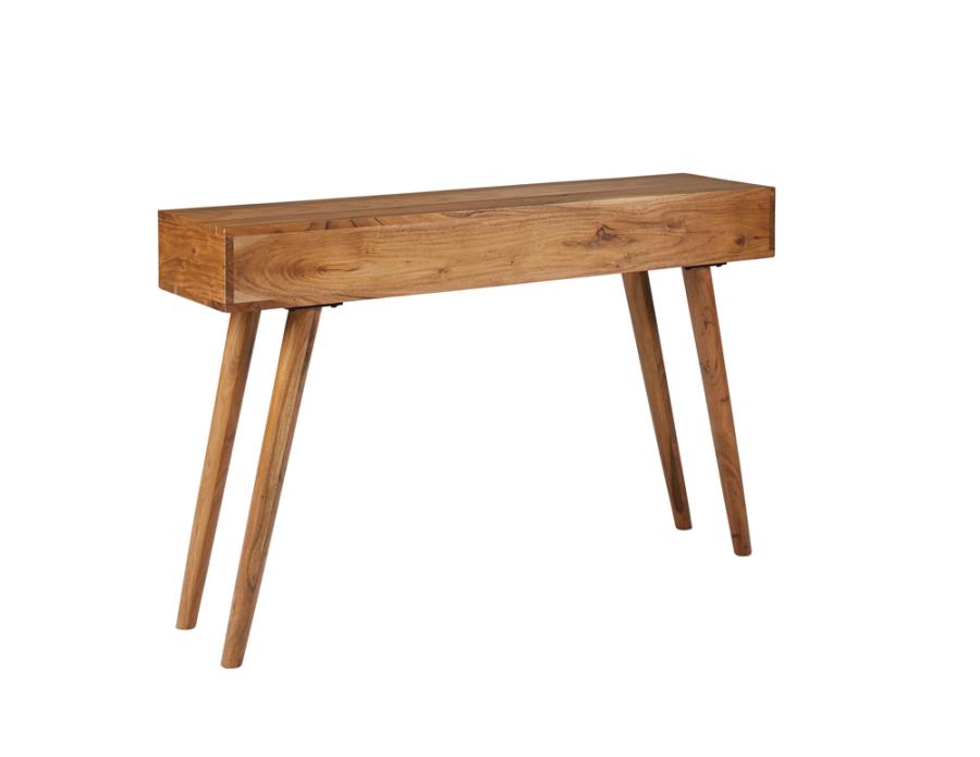 Lotus Brown Console Table - MyWaynesHome #