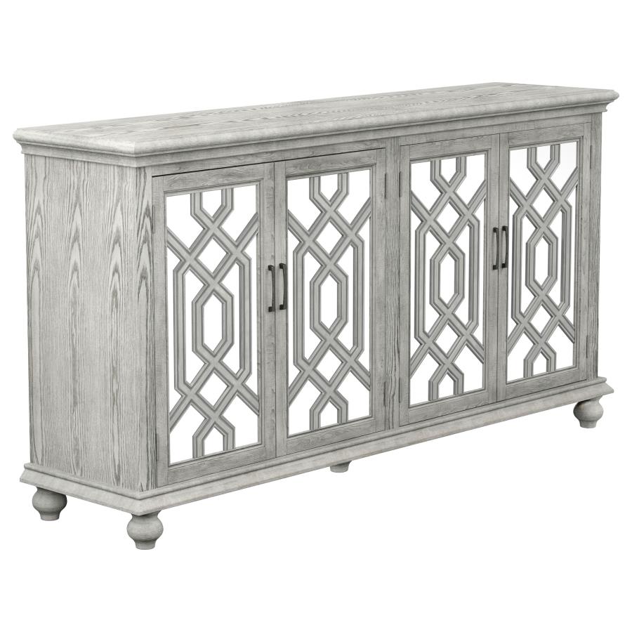 Melanie Grey Accent Cabinet - MyWaynesHome #