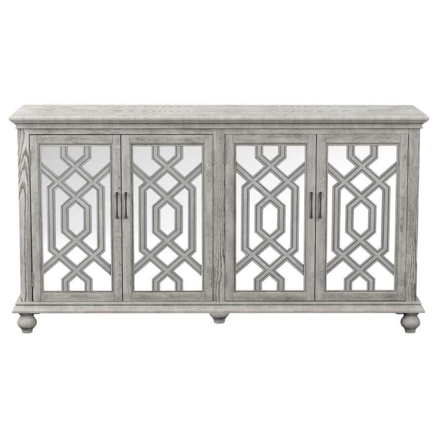 Melanie Grey Accent Cabinet - MyWaynesHome #