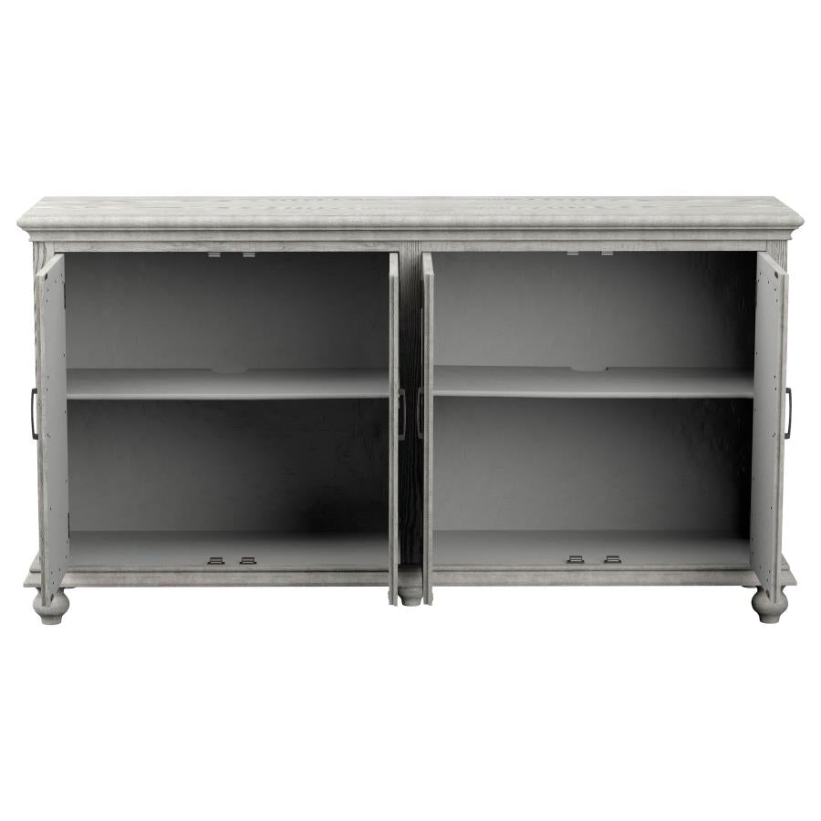 Melanie Grey Accent Cabinet - MyWaynesHome #