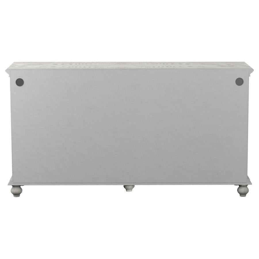 Melanie Grey Accent Cabinet - MyWaynesHome #