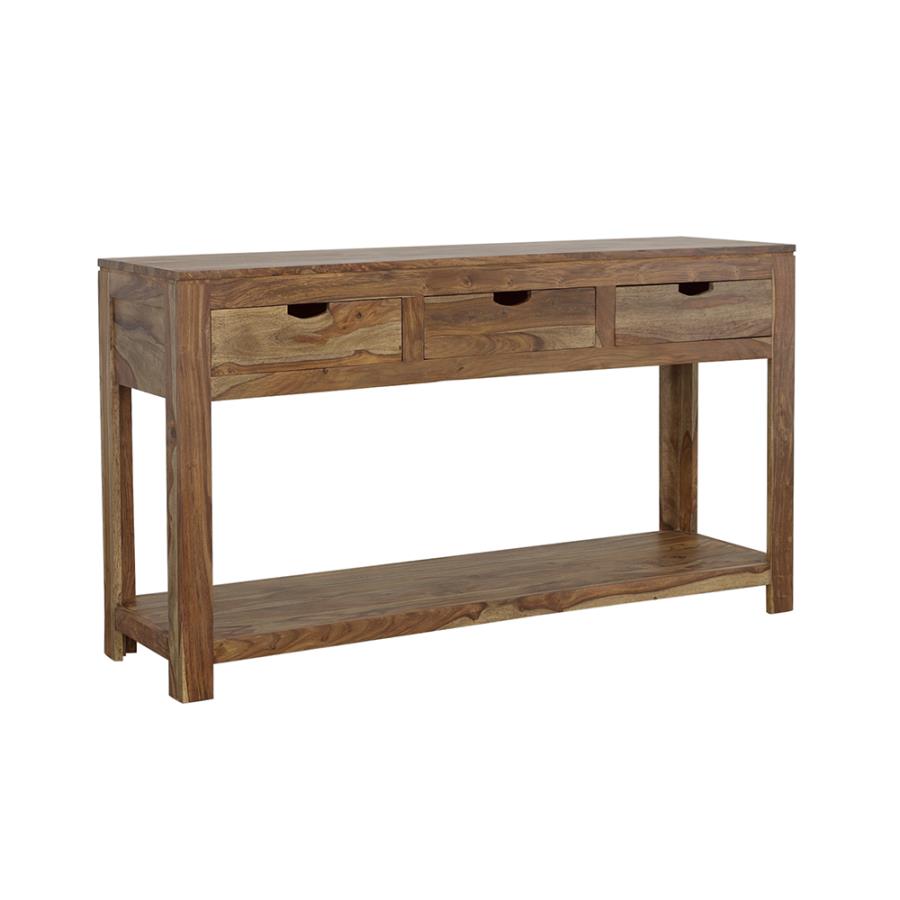 Esther Brown Console Table - MyWaynesHome #