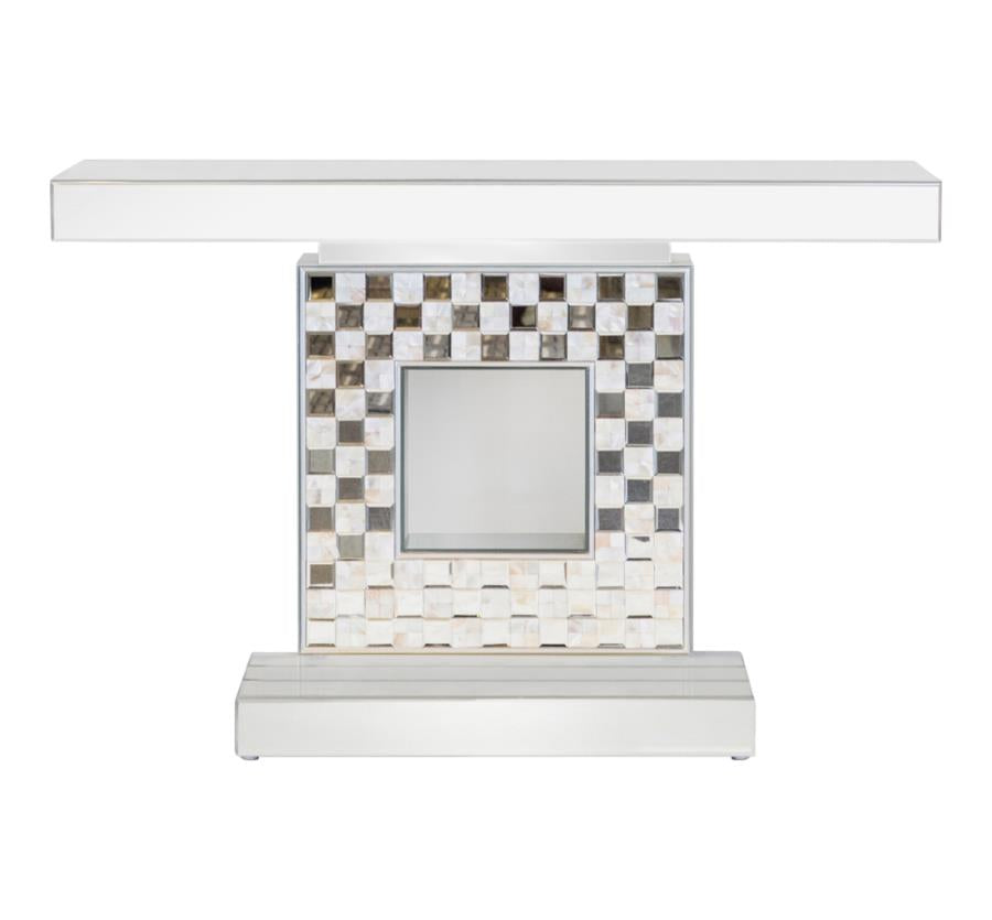 Claire Silver Console Table - MyWaynesHome #