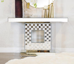 Claire Silver Console Table - MyWaynesHome #