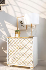 Belinda White Accent Cabinet - MyWaynesHome #