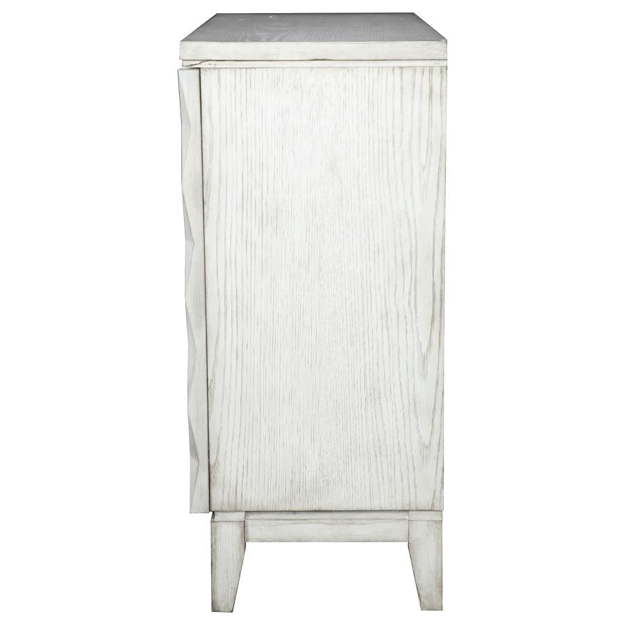 Moody White Accent Cabinet - MyWaynesHome #