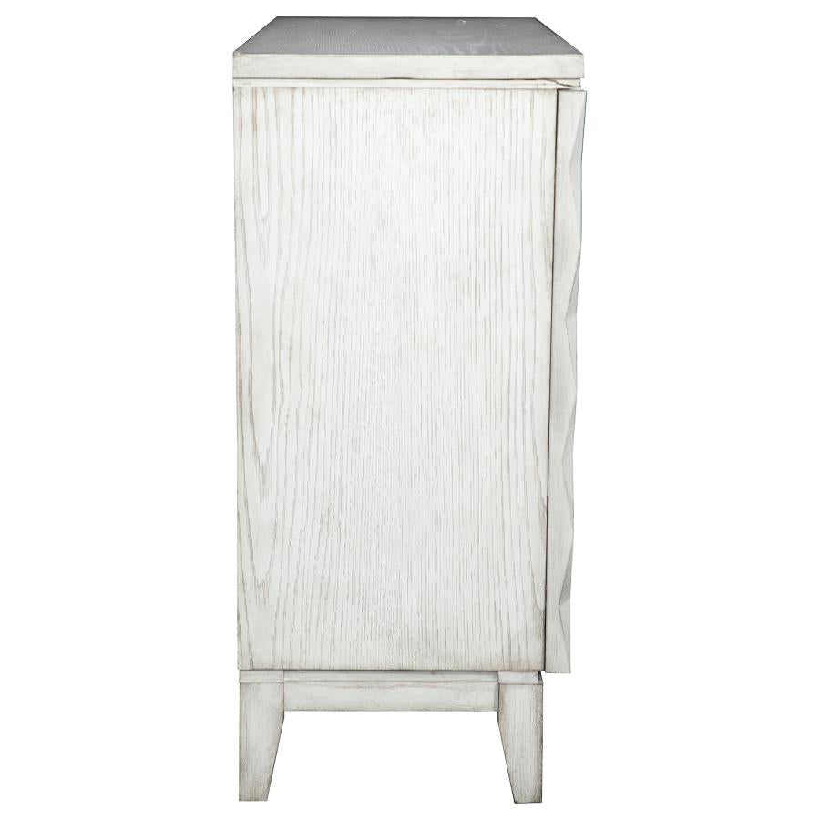 Moody White Accent Cabinet - MyWaynesHome #