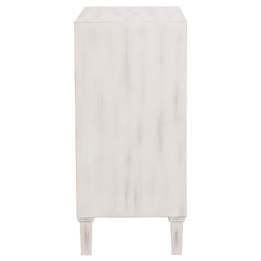 Clarkia White Accent Cabinet - MyWaynesHome #