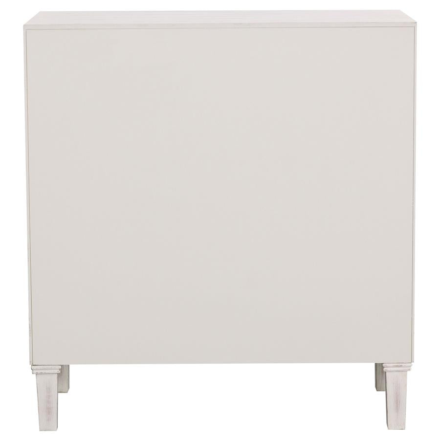 Clarkia White Accent Cabinet - MyWaynesHome #