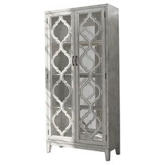 Mckellen White Tall Accent Cabinet - MyWaynesHome #