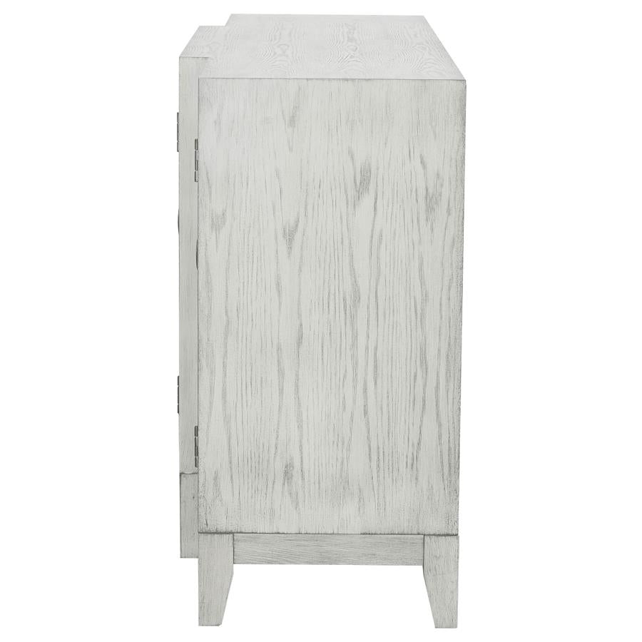 Mckellen White Accent Cabinet - MyWaynesHome #