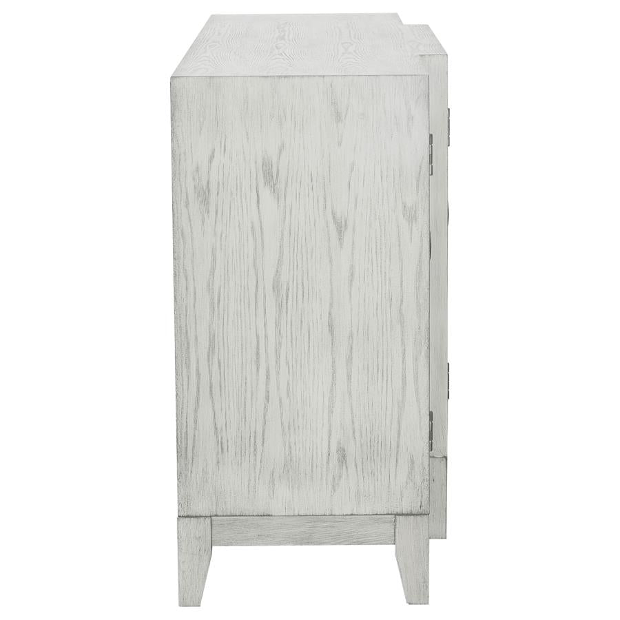 Mckellen White Accent Cabinet - MyWaynesHome #