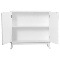 Gambon White Accent Cabinet - MyWaynesHome #