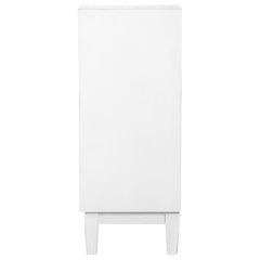 Gambon White Accent Cabinet - MyWaynesHome #
