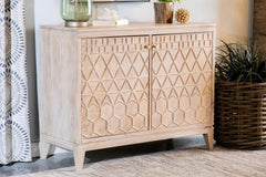 Eberto Brown Accent Cabinet - MyWaynesHome #