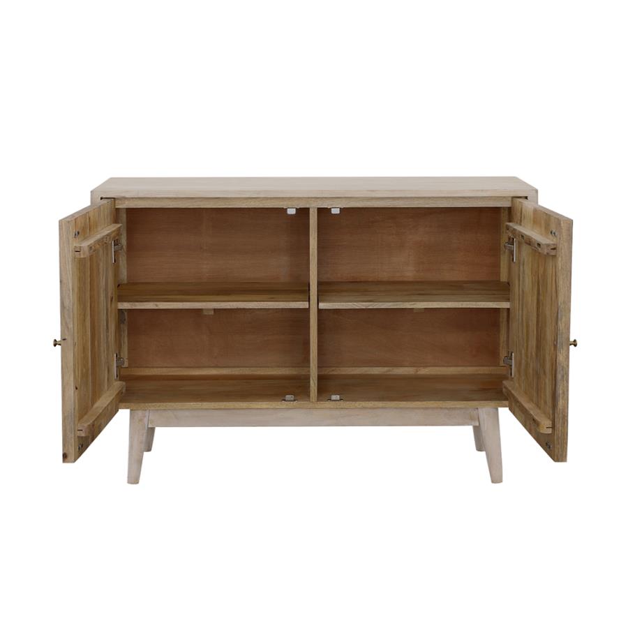 Ixora Black Accent Cabinet - MyWaynesHome #