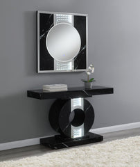 Eliana Black Console Table - MyWaynesHome #