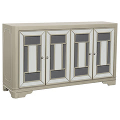 Toula Silver Accent Cabinet - MyWaynesHome #
