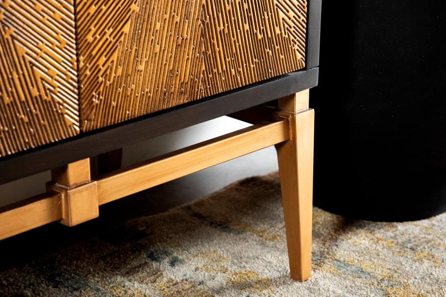 Zira Brown Accent Cabinet - MyWaynesHome #