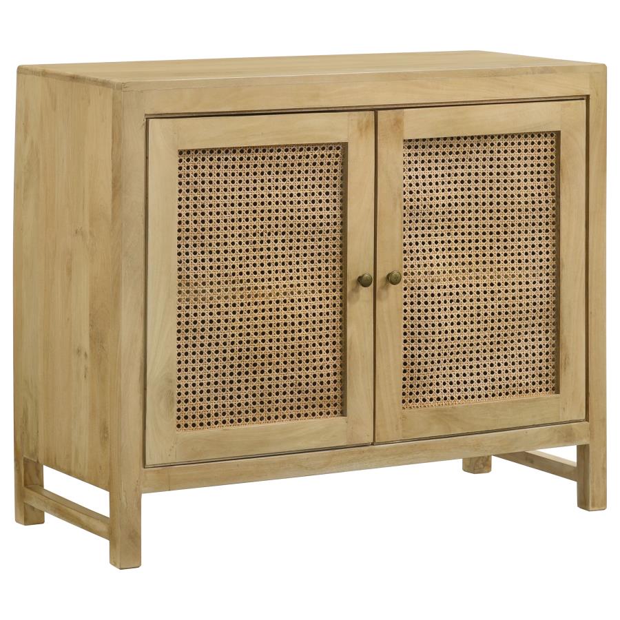 Zamora Brown Accent Cabinet - MyWaynesHome #