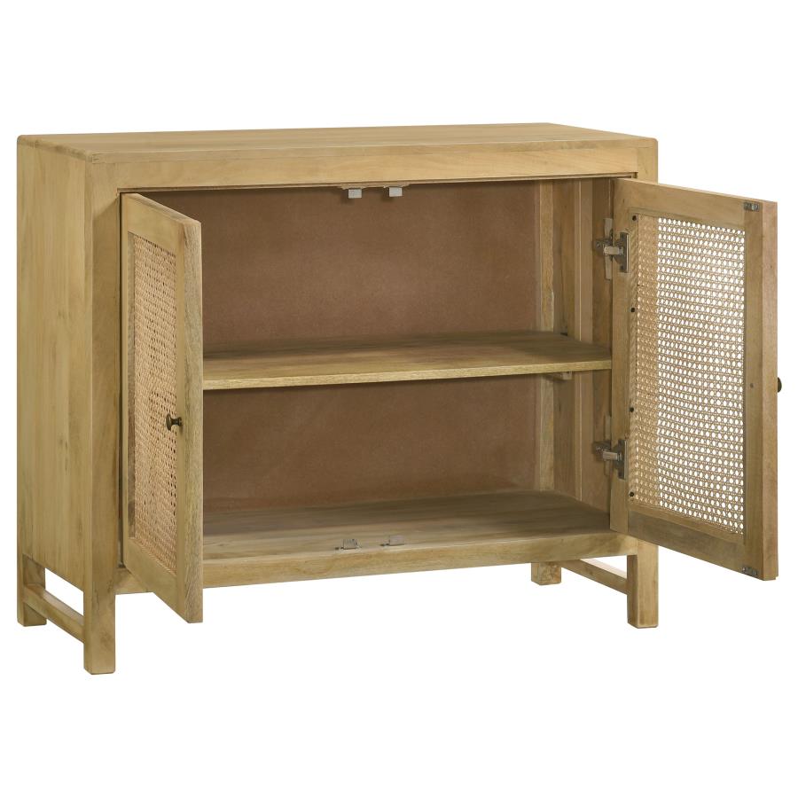 Zamora Brown Accent Cabinet - MyWaynesHome #