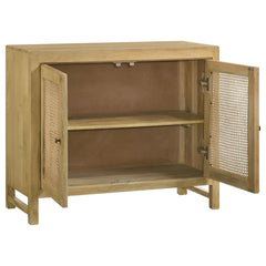 Zamora Brown Accent Cabinet - MyWaynesHome #