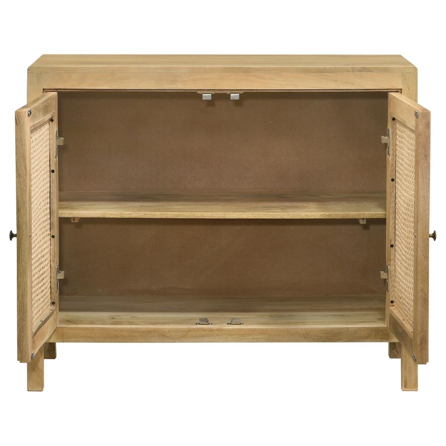 Zamora Brown Accent Cabinet - MyWaynesHome #