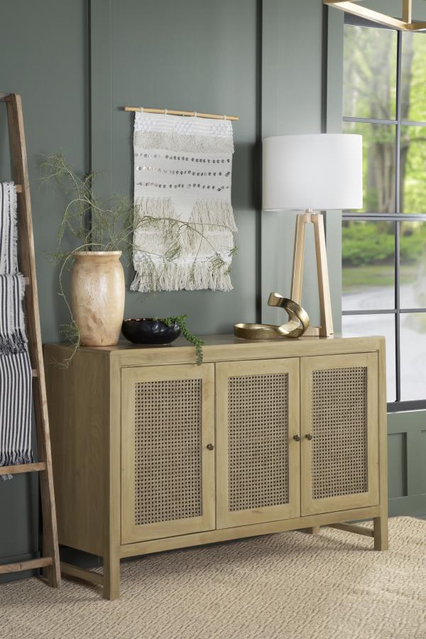 Zamora Brown Accent Cabinet - MyWaynesHome #
