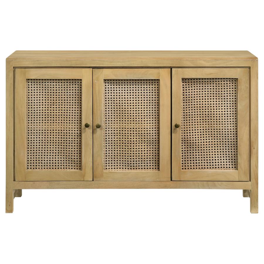 Zamora Brown Accent Cabinet - MyWaynesHome #