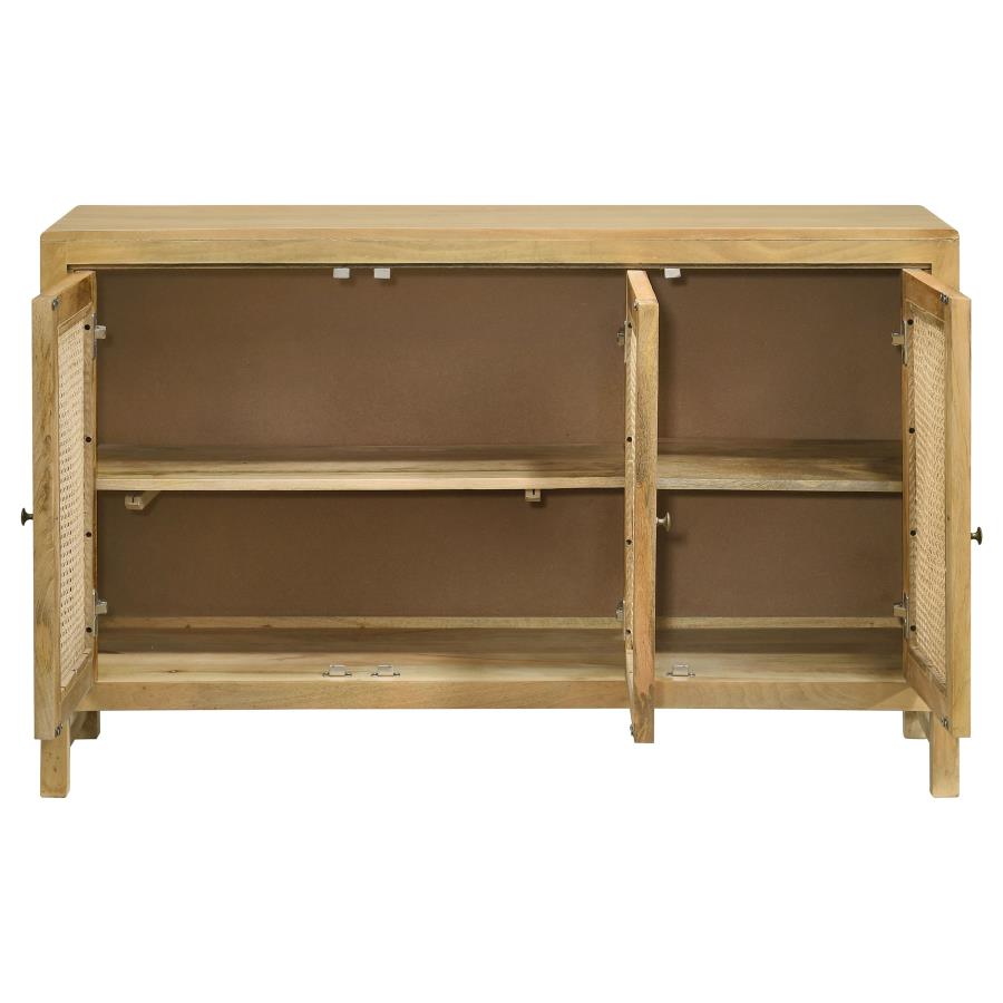 Zamora Brown Accent Cabinet - MyWaynesHome #