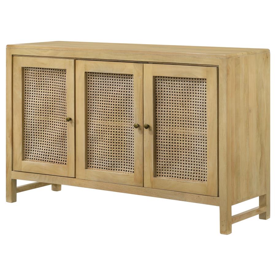 Zamora Brown Accent Cabinet - MyWaynesHome #