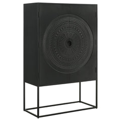 Jenna Black Accent Cabinet - MyWaynesHome #
