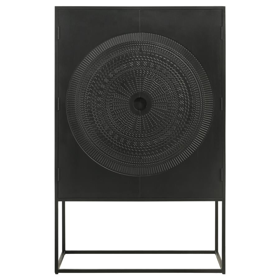 Jenna Black Accent Cabinet - MyWaynesHome #