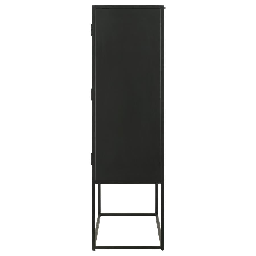 Jenna Black Accent Cabinet - MyWaynesHome #