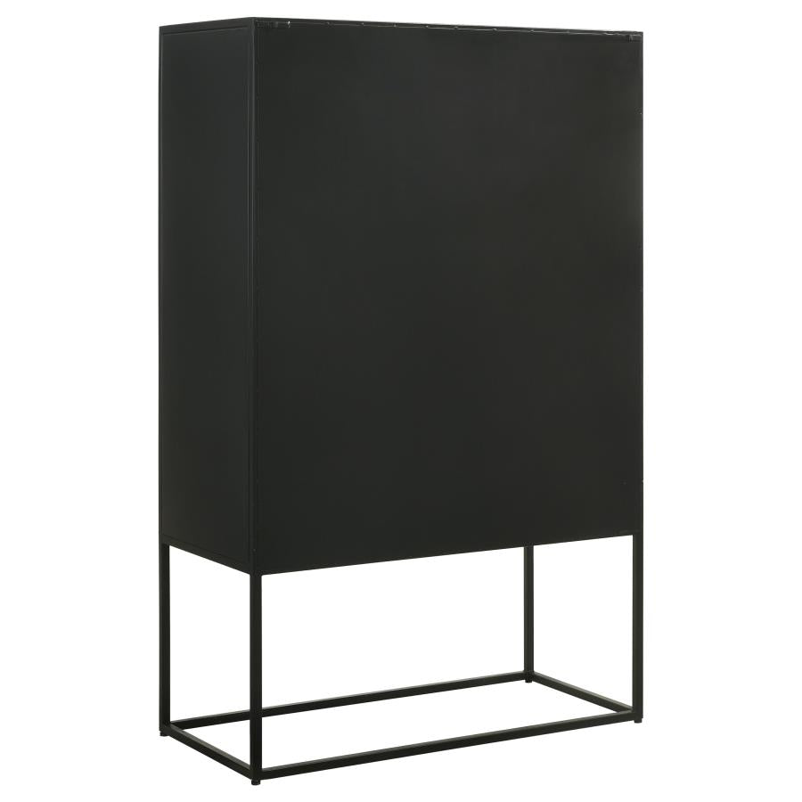 Jenna Black Accent Cabinet - MyWaynesHome #