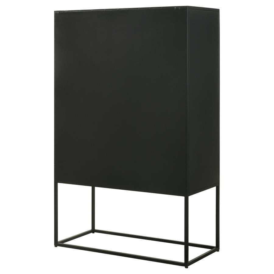 Jenna Black Accent Cabinet - MyWaynesHome #