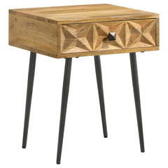Ezra Brown Side Table - MyWaynesHome #