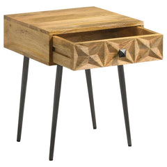 Ezra Brown Side Table - MyWaynesHome #