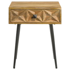 Ezra Brown Side Table - MyWaynesHome #