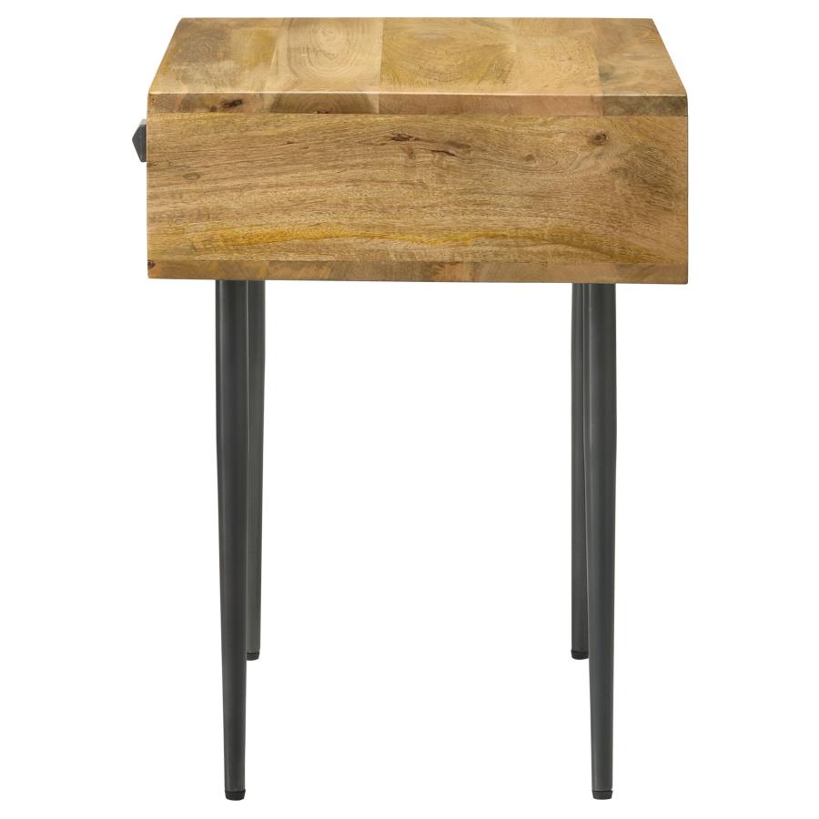 Ezra Brown Side Table - MyWaynesHome #